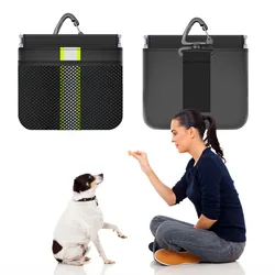 Bolsa de entrenamiento para perros impermeable con hebilla elástica