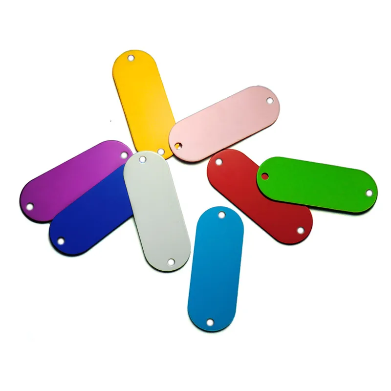 Colgante de etiqueta en colores