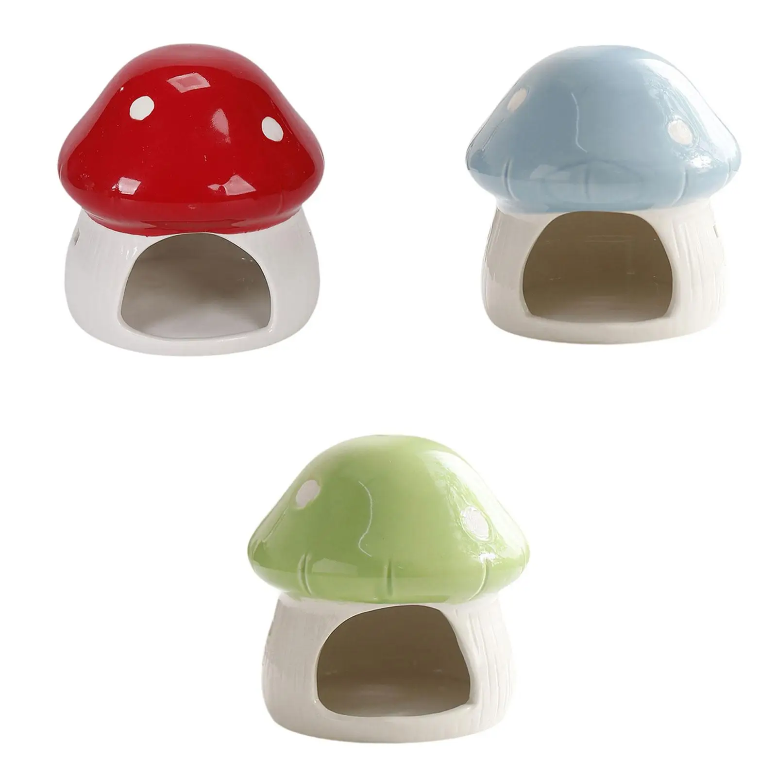 Ceramic Hamster House Small Animal Hideout for Chinchilla Small Animals Rats