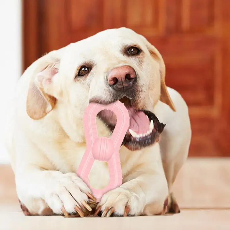 Juguete masticable de goma TPR para perro, resistente, Indestructible, Limpieza de dientes, más fuerte, Natural, interactivo - imagen 4