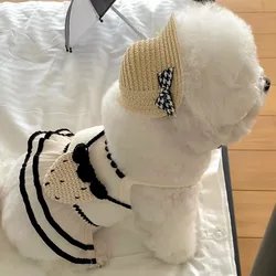 Chaleco de tirantes finos para perro verano estilo peluche