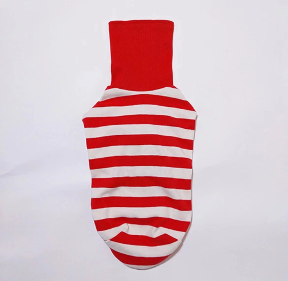 Ropa bonita de cuello alto con bloques de colores para galgo italiano, ropa elástica de algodón para cachorros, ropa mediana para perros Whippet/Bellington - imagen 3