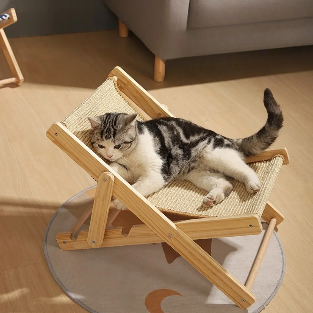 Sillón rascador sisal extensible para gatos – descanso y afila uñas - imagen 2