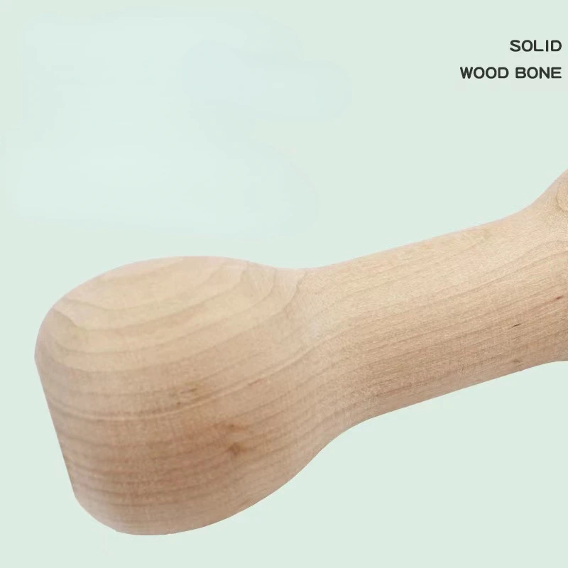 Palo Molar para morder hueso de entrenamiento para perros, mancuernas de madera Golden Retriever, juguete para masticar para cachorros, ayuda para la dentición, accesorios para Fetch - imagen 3