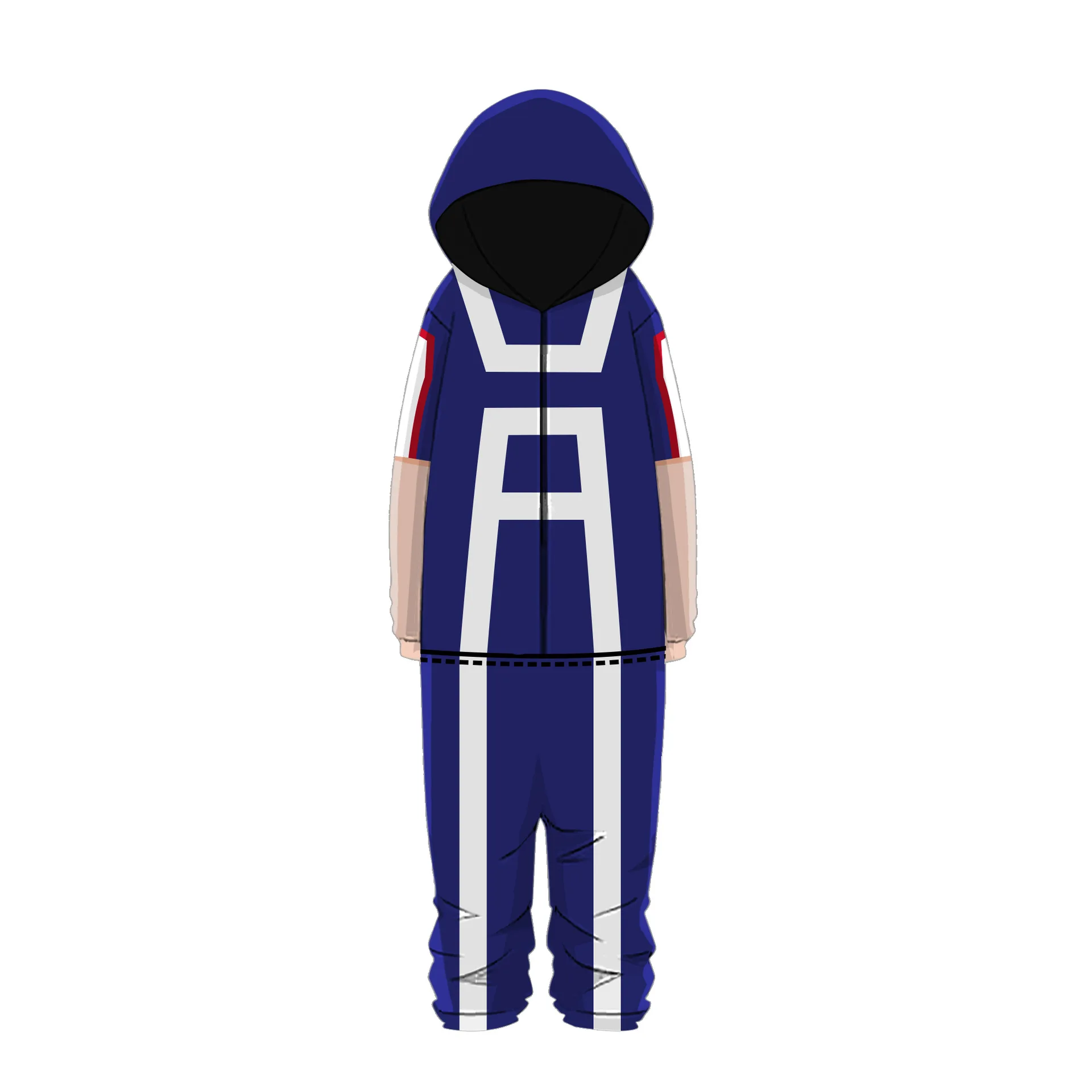 Conjunto completo de pijama de Izuku Midoriya para niños