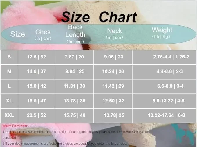 Pijamas para perros, mono para perros, ropa de lana para niños y niñas, pijamas para cachorros, ropa para perros de 4 patas para Chihuahua Yorkie, ropa cálida para mascotas - imagen 2