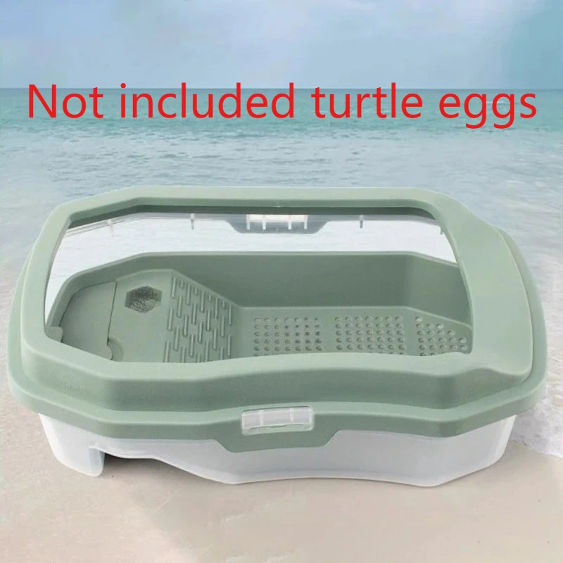 Caja de tortugas creativa, terrario de tortugas para mascotas, terrario grande de lujo para Reptiles, perrera de tortugas, cubo de cría para mascotas, suministros para reptiles