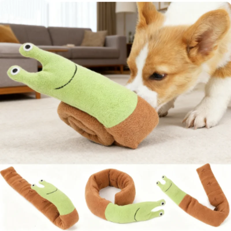 Juguete interactivo para gatos y perros en caracol - juego olfativo - imagen 3