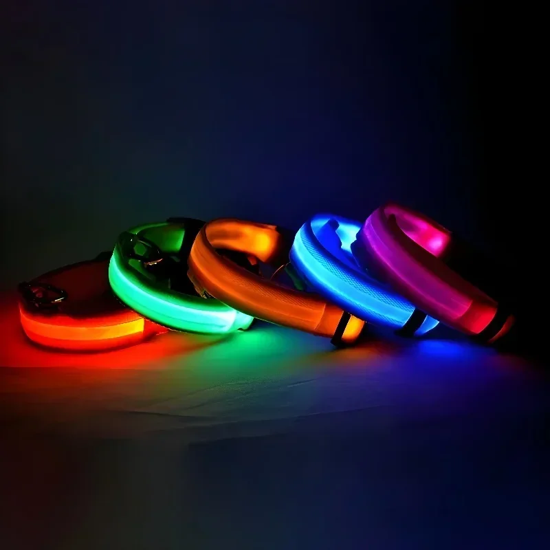 Collar LED seguridad para perros – Luz intermitente y visibilidad - imagen 4