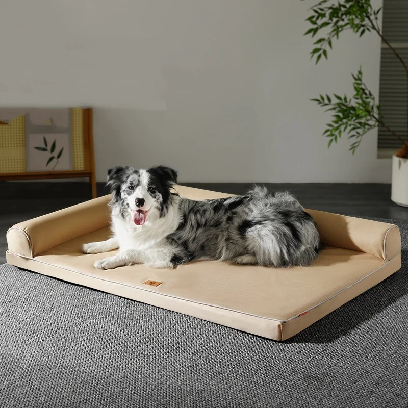 Cama grande impermeable para perros lavable con base antideslizante - imagen 3