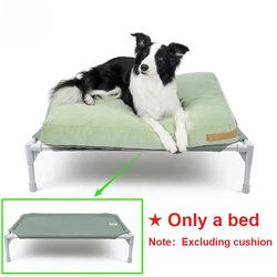 Cama camping elevada para perros y gatos – Transpirable con marco metálico