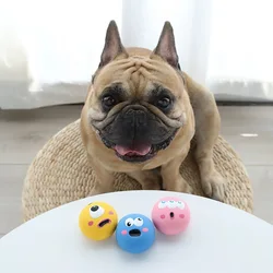 Juguete chirriante para perros con ojo grande – Látex resistente