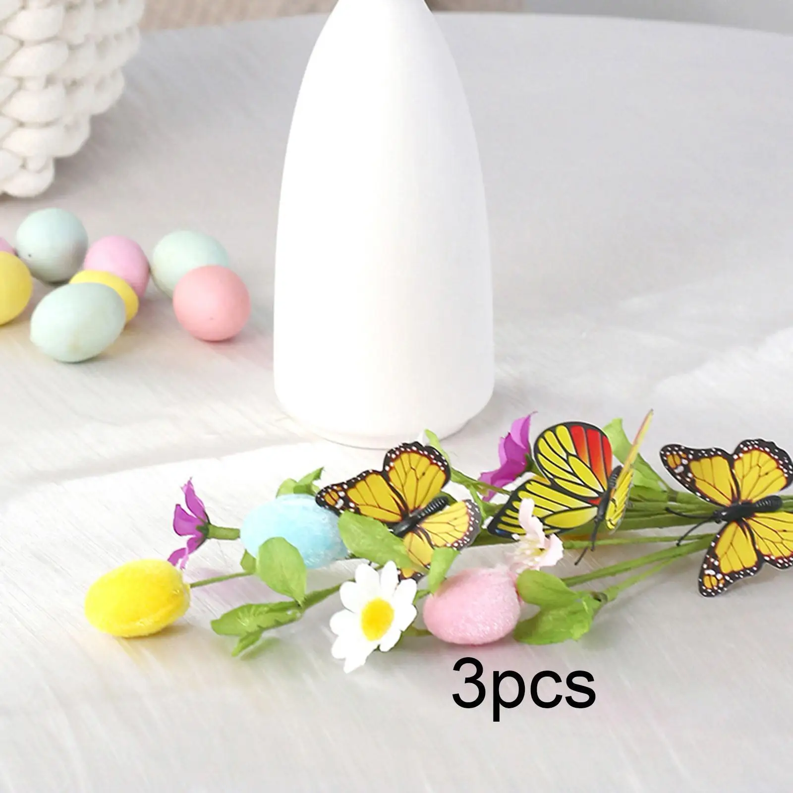 Ramas de flores artificiales para Pascua - Decoración de jarrones - imagen 4