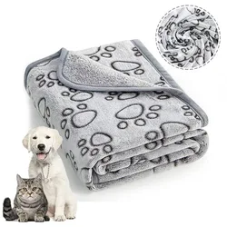 Manta térmica suave para perros y gatos – usable como toalla de secado