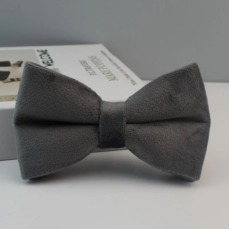 Juego de Collar y correa para perro de terciopelo gris oscuro, placa de identificación grabada personalizada, suministros para mascotas, correa para perro, Velvet31 - imagen 5