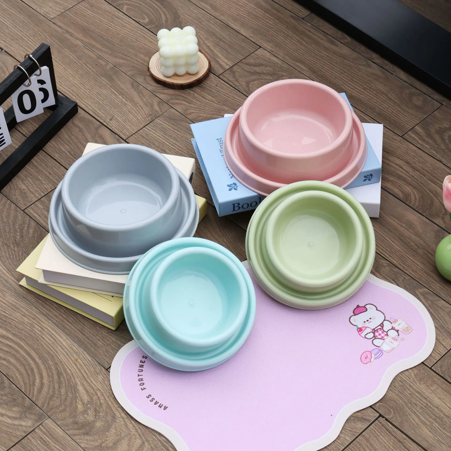 Platos antideslizantes para perros y gatos - base estable y duraderos - imagen 3
