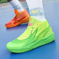 Zapatillas de baloncesto transpirables con amortiguación para gimnasio