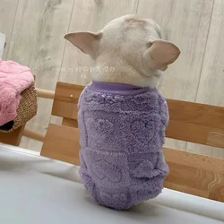 Abrigo lana Bulldog Francés para perro pequeño – Cómodo y cálido