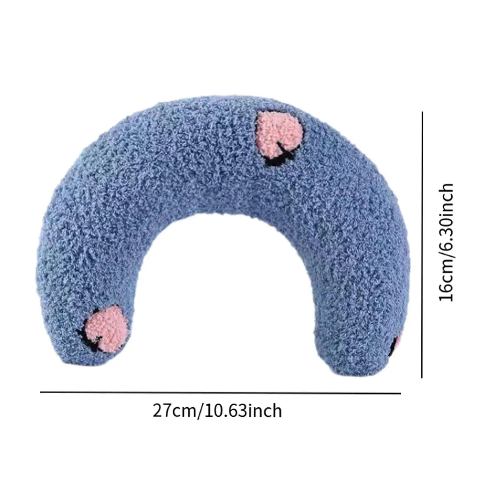 Cat Sleeping Plush Pillow Washable Cute Sleeping Pillow for Dog Puppy Kitty