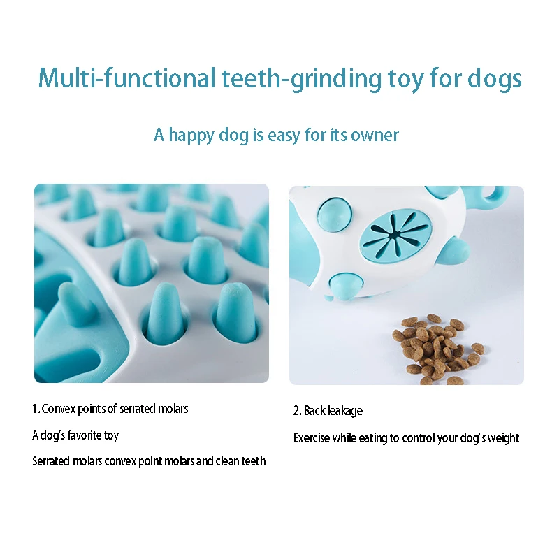 Bola Molar para derrames de mascotas, Limpieza de dientes, juguetes para perros, interacción de erizo, entrenamiento, mejora de la inteligencia, accesorios para perros - imagen 4