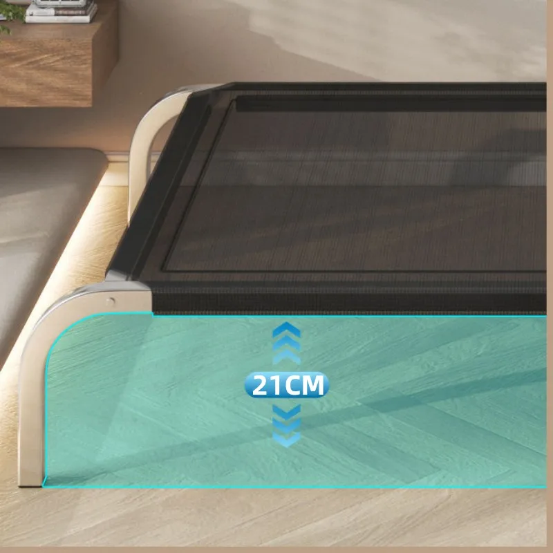 Camas transpirables con marco de hierro para perros, cama desmontable para perros grandes, casa de Camping para mascotas, perrera lavable para mascotas al aire libre - imagen 4