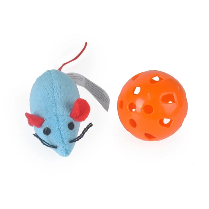 Juguete de rompecabezas para gatos con bola y Mouce de felpa, túnel de juego oculto, Agujero oculto para mascotas, ratón de caza, juguetes interactivos para gatos, 9 agujeros - imagen 5