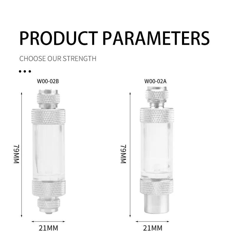 ZRDR-regulador de válvula de retención para acuario, Reactor difusor de un solo cabezal o doble cabezal, contador de burbujas de CO2, accesorios de bomba de aire - imagen 3