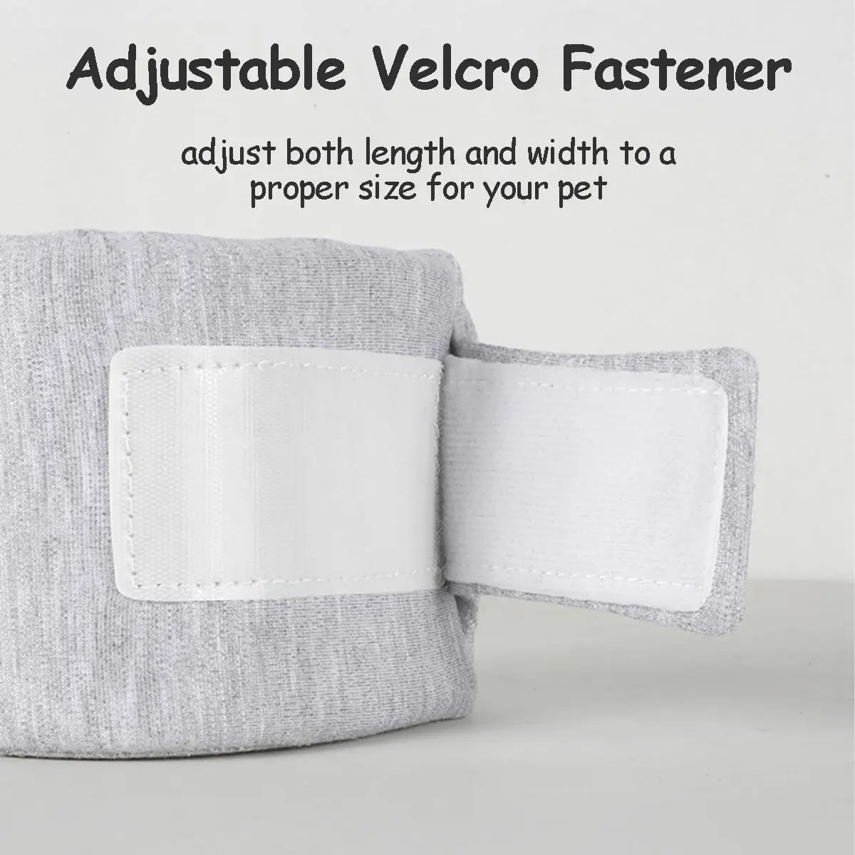 Protector de cuello para perro, Collar isabelino forrado de espuma suave para mascotas después de la cirugía, recuperación de heridas, protege el cono ajustable para perros pequeños - imagen 5