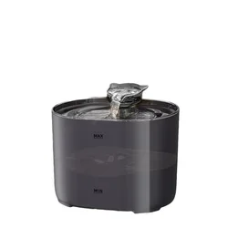 Fuente de agua filtrada circulante para gatos y perros