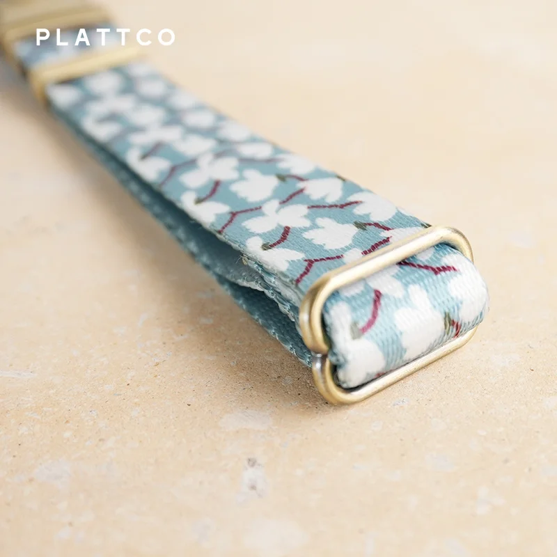 PLATTCO-Juego de perros de diseño único, estampado de Gardenia fría con hebilla de bronce de alta calidad, 5 tamaños, PDL345Br y PDL345Br - imagen 5