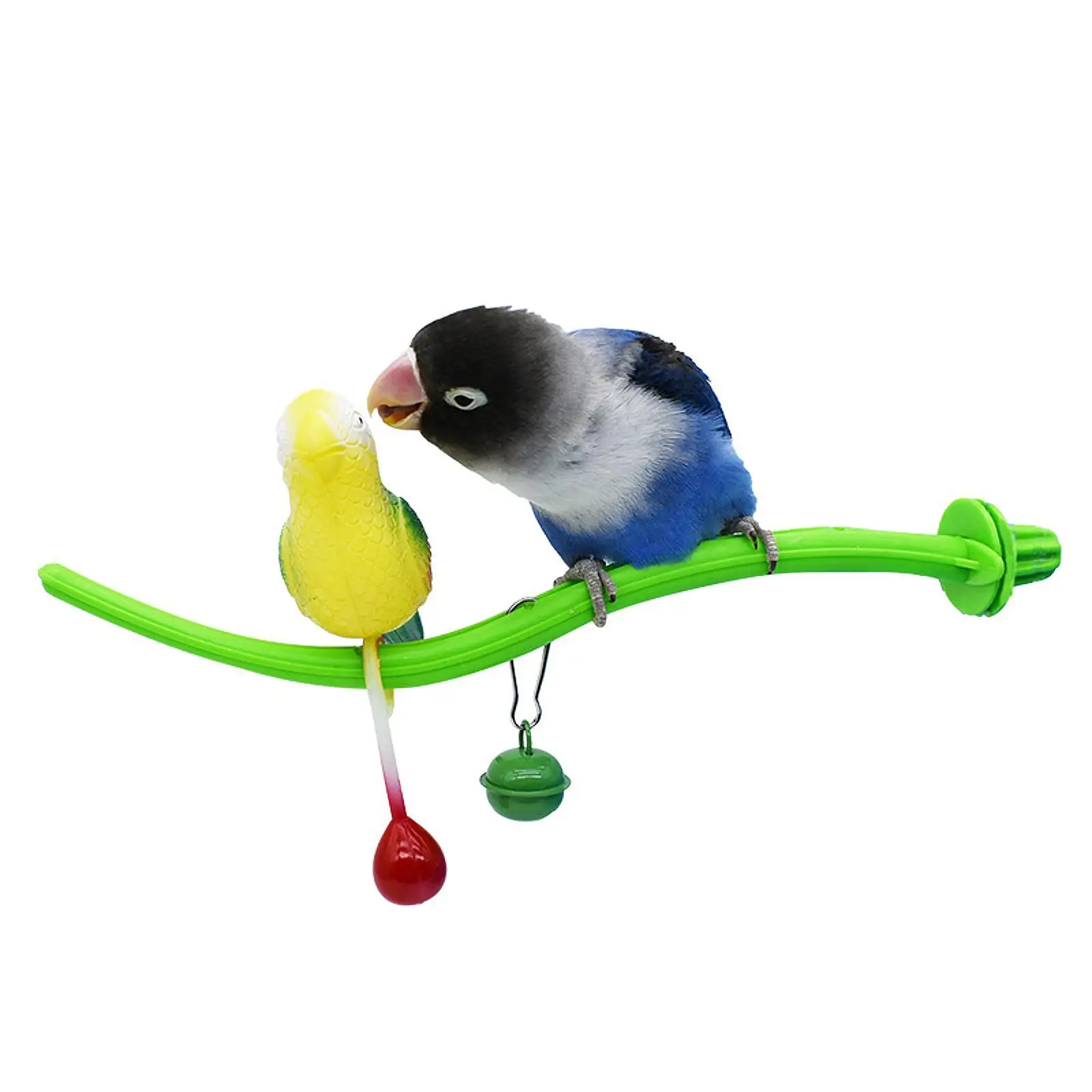 Pet Bird Toy Bird Grinding Claws Parrot Stand Branch Parrot Cage Toy for Conures African Grey Macaws Parrots Budgerigar Bird