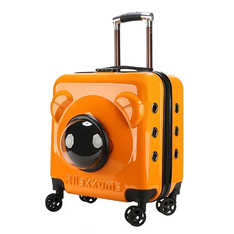 Caja de carrito para mascotas, cápsula espacial para perros, bolsa para gatos, caja de aire portátil, productos para mascotas de viaje - imagen 5