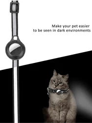 Collar reflectante impermeable antipérdida para gatos con campana