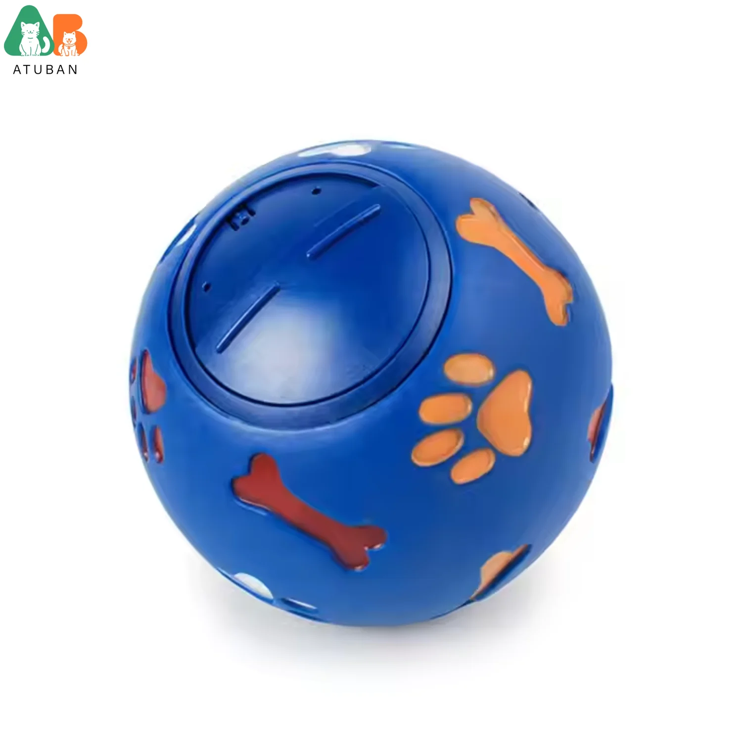 ATUBAN-juguete interactivo dispensador de golosinas para perros, juguete para masticar para perros, diversión y actividades para mascotas, cuidado, juego y entrenamiento interactivos
