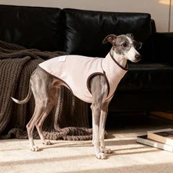 Chaleco lana cálido para perros Whippet – Abrigo otoño invierno