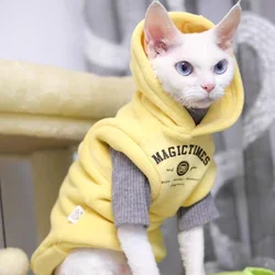 Jersey de lana para Sphynx y Devon Rex – Abrigo acolchado para invierno