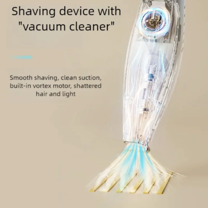 Kit de cortapelos para el cuidado de mascotas, recortador de pelo eléctrico para perros y gatos con succión para pies y uñas, herramientas de aseo profesionales - imagen 5