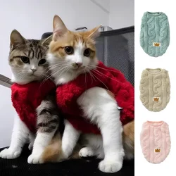 Suéter lana cálido para gatos y perros pequeños – Navidad Sphynx