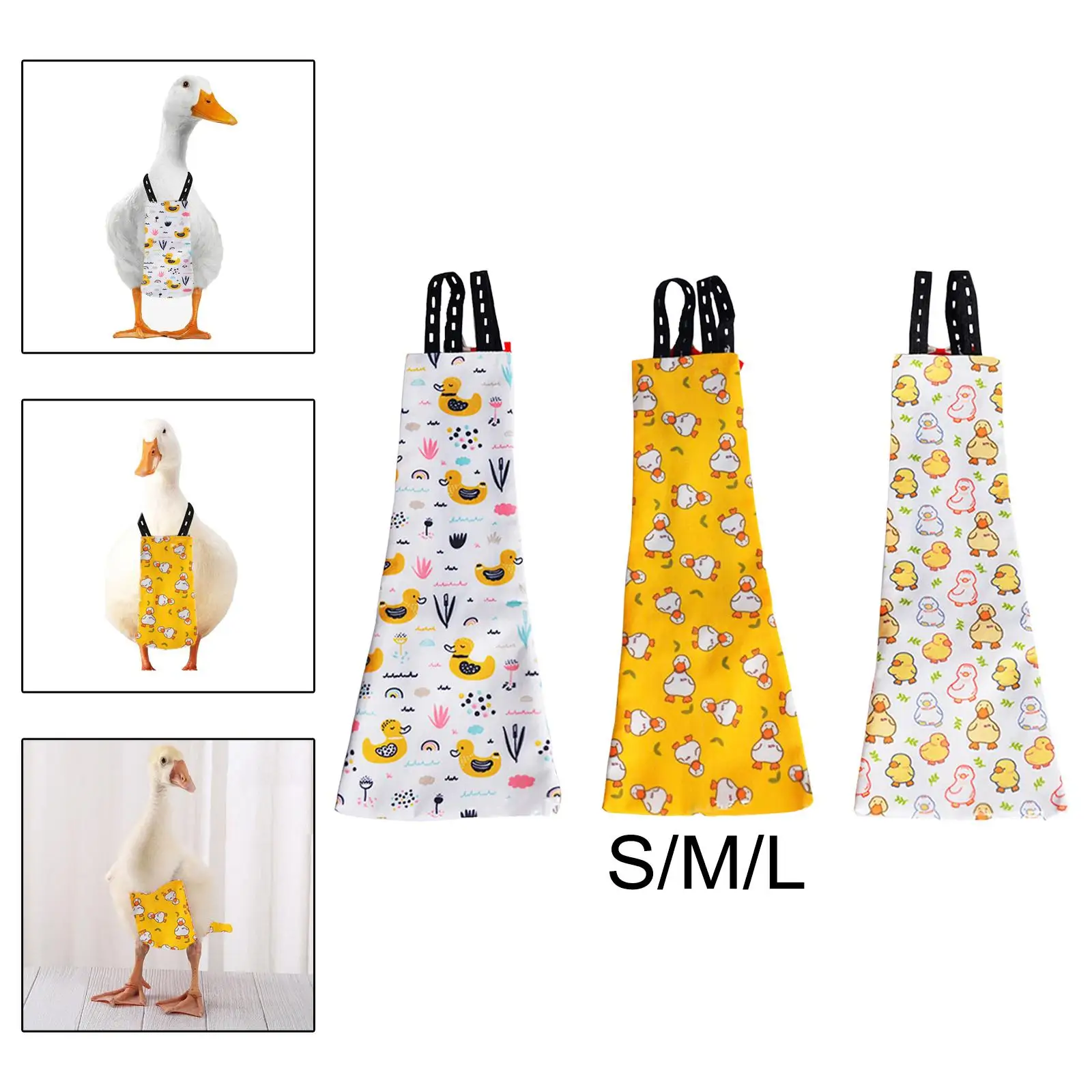 Poultry Clothes Wearable Poultry Print Duckling Diapers Pet Chicken Diapers Pet Duck Diaper Duck Diaper Pants Supplies for Pet