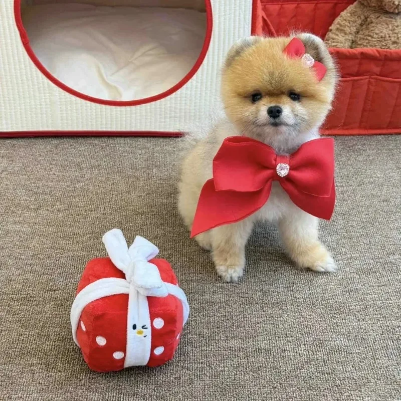 INS-juguete bonito para mascotas, caja de regalo de comida oculta, juguete para olfatear Bb, llamada Vocal interactiva, comida lenta, regalo de cumpleaños, juguetes para perros, suministros para mascotas - imagen 4