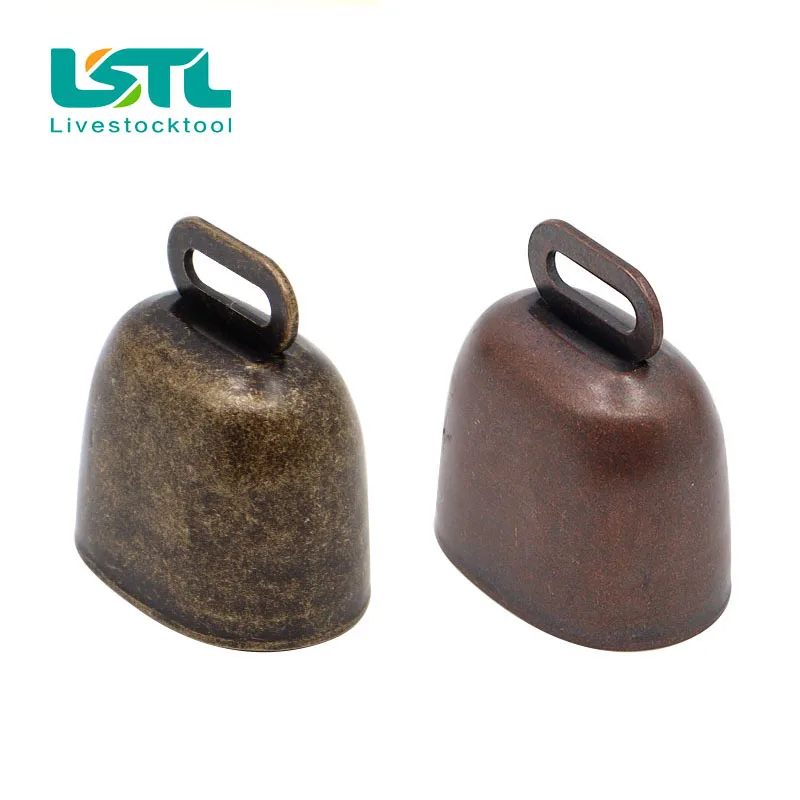 Campanas de cobre para gatos, perros, mascotas, decoración, campanas, perchas, campanas de Metal, fuerte, crujiente, extender más, vaca, caballo, ovejas, pastoreo - imagen 2