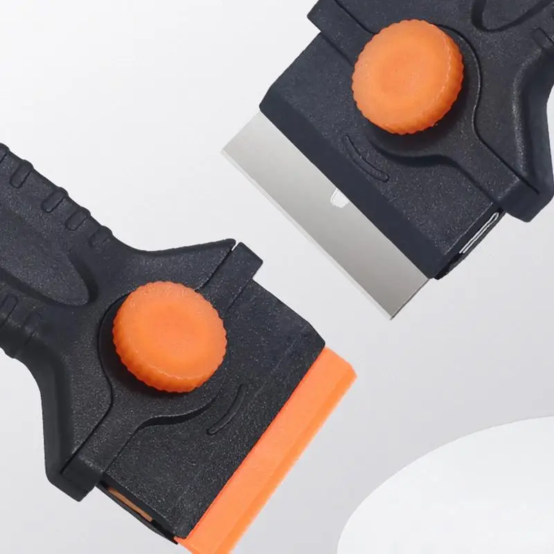 Raspador de vidrio de doble filo, raspador de cocina multiusos, herramienta de limpieza, removedor de pegatinas para ventana, cocina, horno, estufa - imagen 4