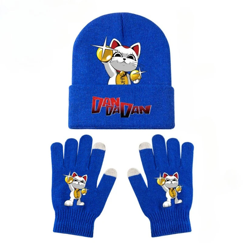 Set de gorro y guantes de punto para gato – Abrigo suave y cálido