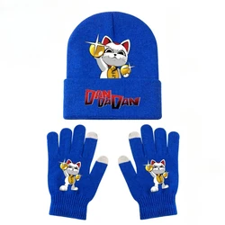Set de gorro y guantes de punto para gato – Abrigo suave y cálido