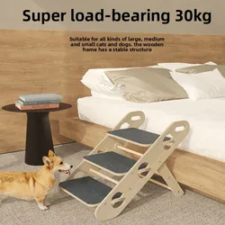 Escalera plegable para perros interior multifuncional