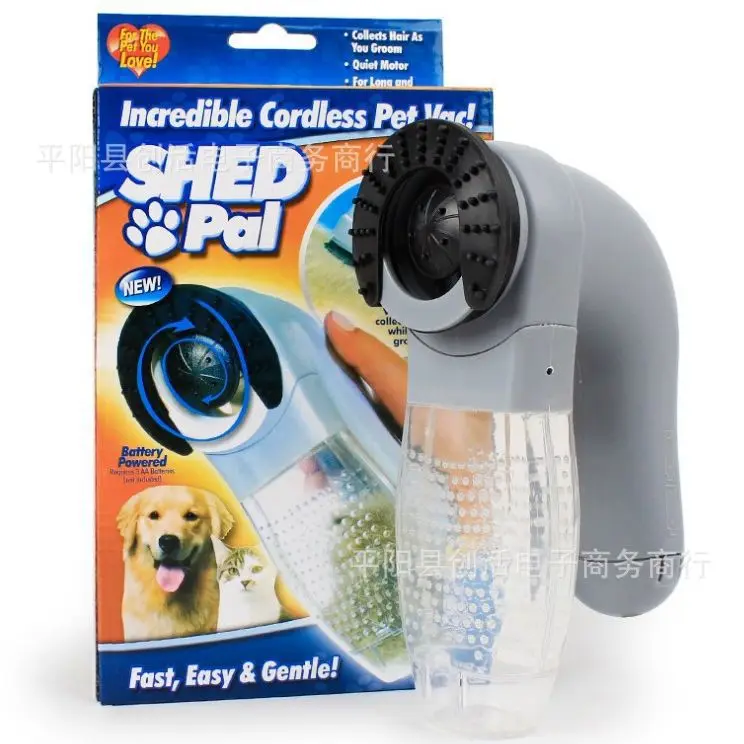 Aspiradora quitapelaje para perros y gatos – Cepillo eléctrico - imagen 2