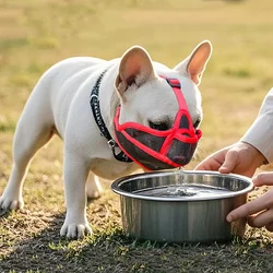 Bozal ligero de verano para perro Bulldog Francés – Ajustable y seguro