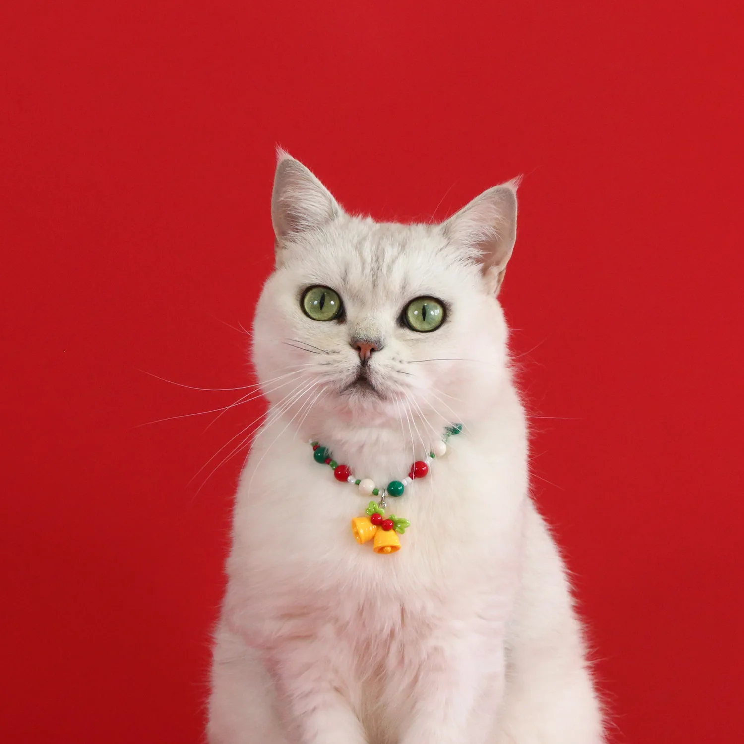 Collar de perro de Navidad, bonito Collar para mascotas para perros pequeños y medianos, Collar de lujo para gatitos, suministros para fiesta de Navidad para mascotas - imagen 2