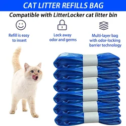 Bolsas de repuesto LitterLocker para gatos – Resistente a olores