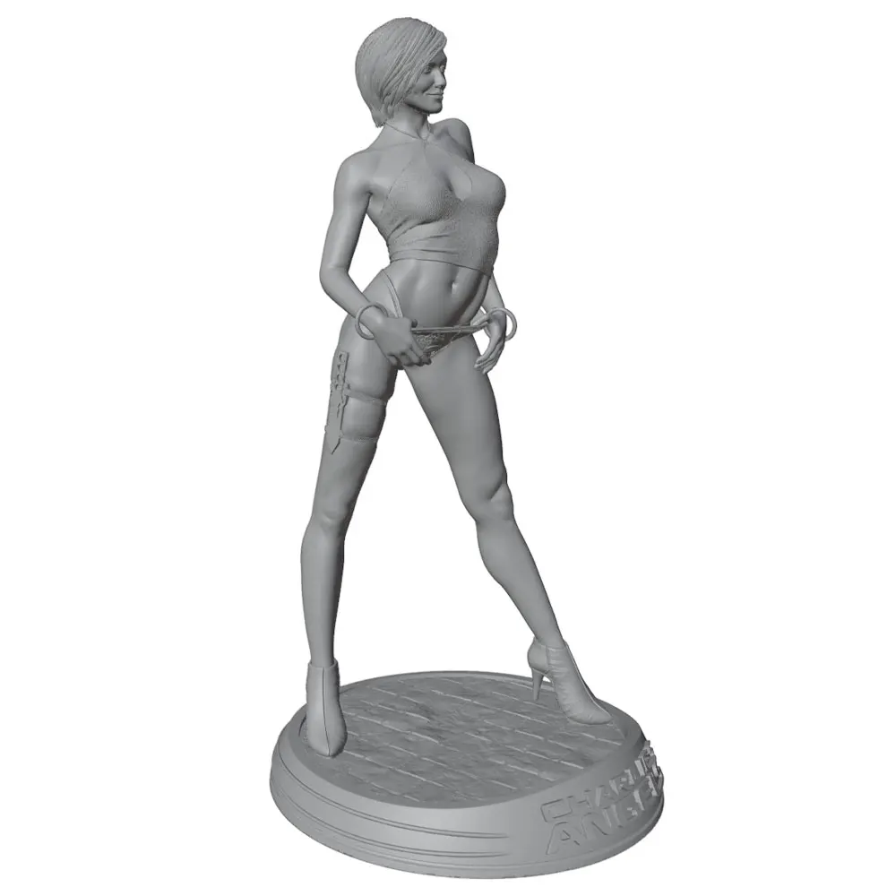 Figura de resina de mujer elegante para coleccionismo - imagen 4